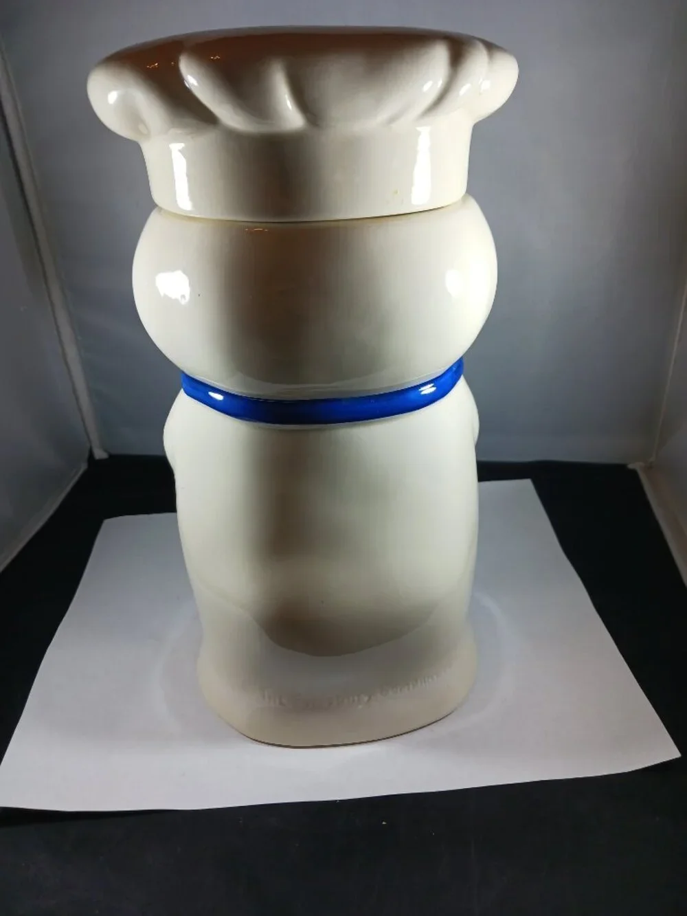 Vintage Pillsbury Doughboy Poppin Fresh Cookie Jar 1973 Ceramic Collectible